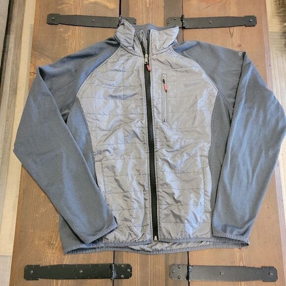 Orvis Slate Grey Lightweight Zip-Up Quilted Jacket - Picture 3 of 8